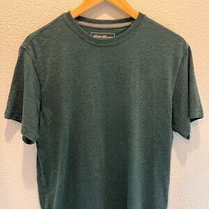 Eddie Bauer dark green Legend wash t-shirt size M